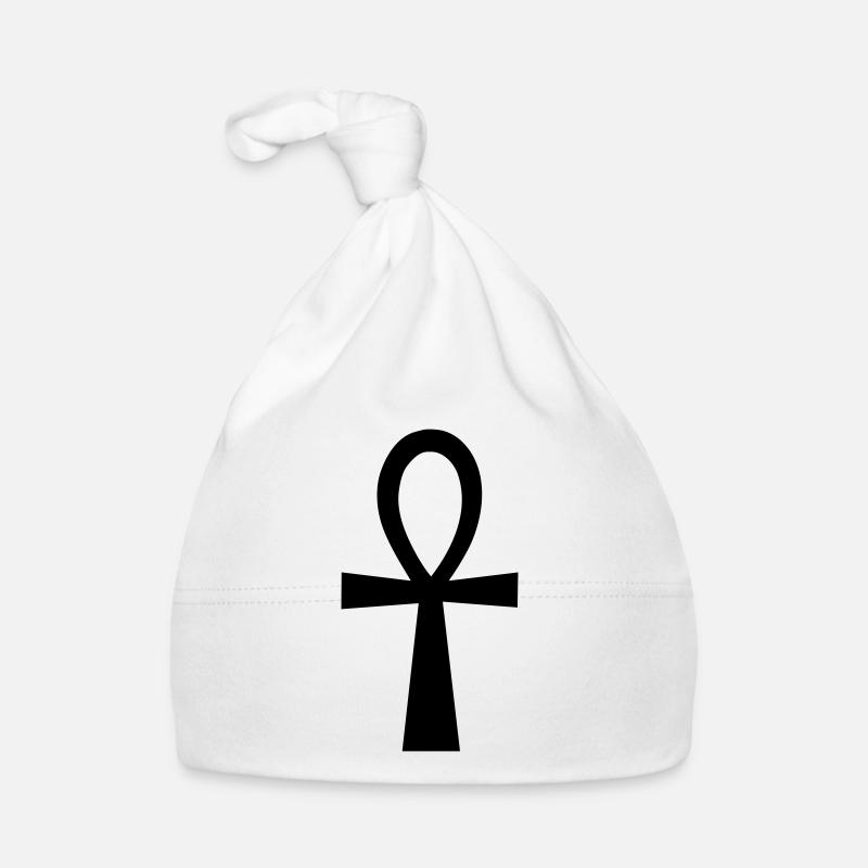 ankh symbol Baby Bio-Mütze