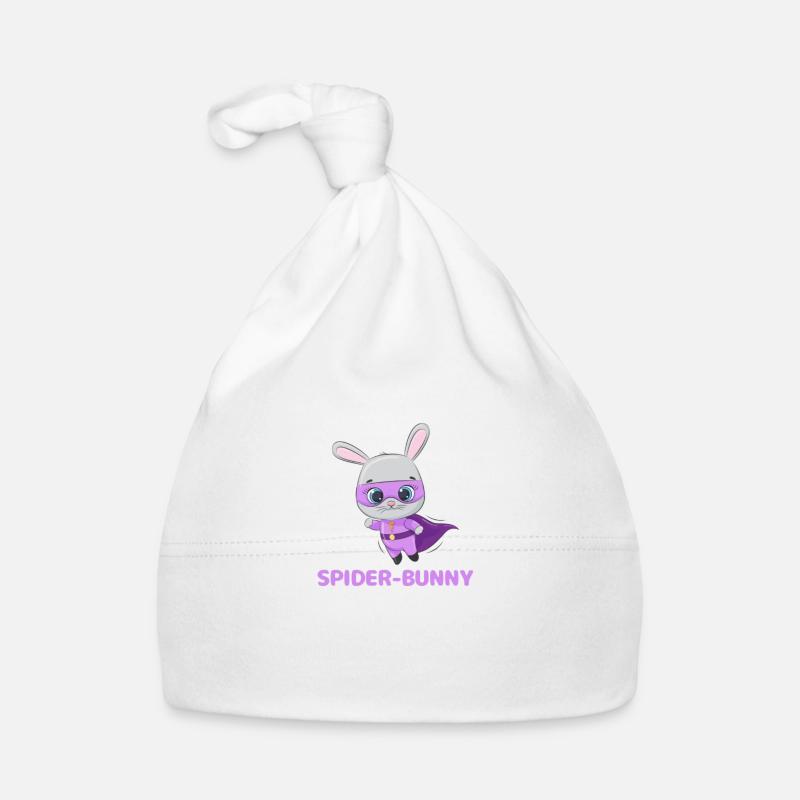 SPIDER-BUNNY Organic Baby Cap