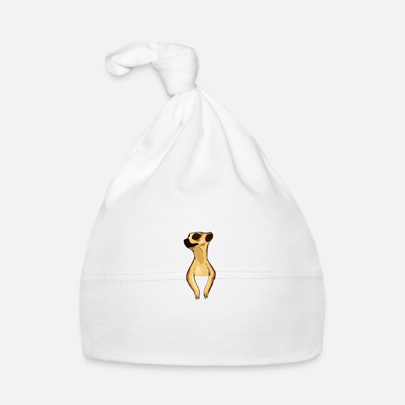 Erdmännchen Baby Bio-Mütze