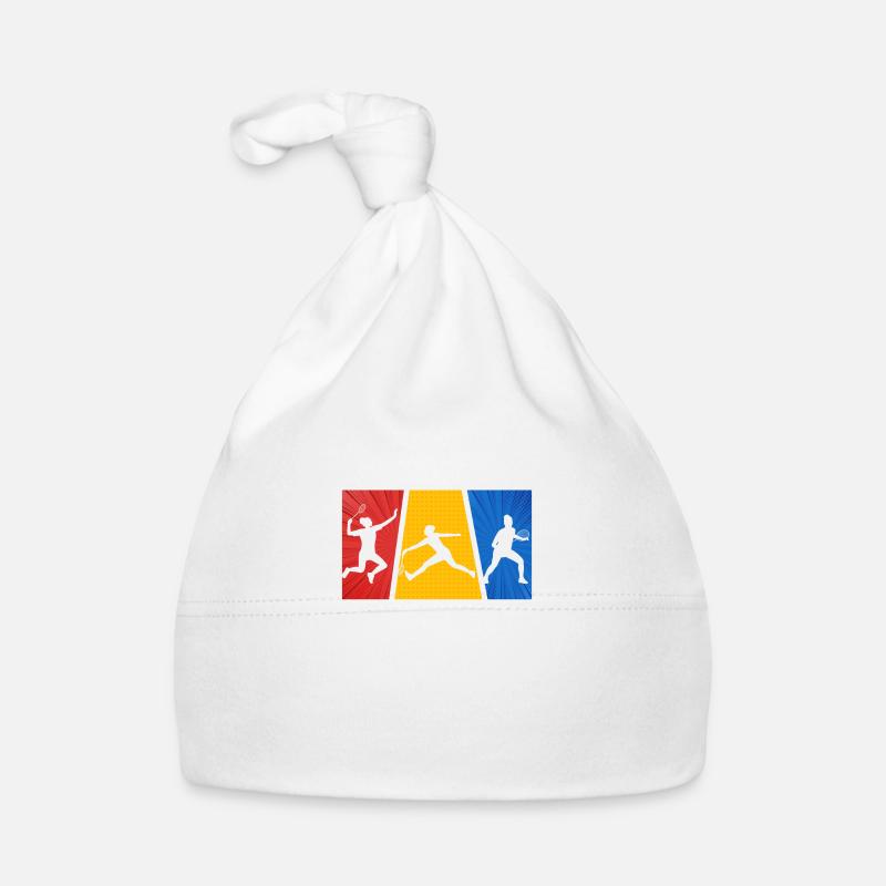 badminton badminton badminton player Organic Baby Cap