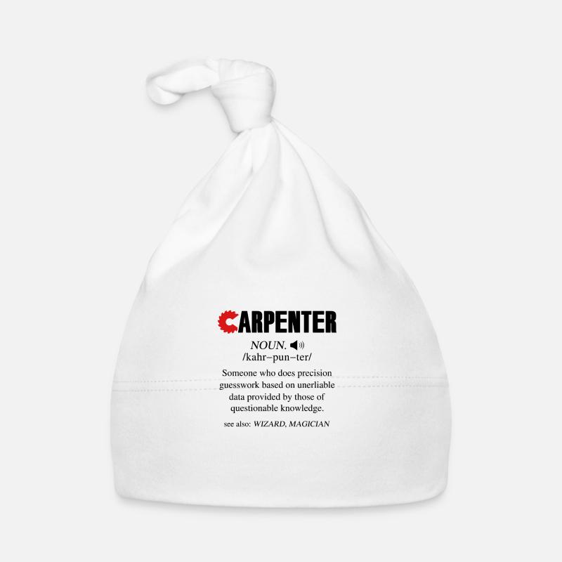 Carpenter Definition Organic Baby Cap