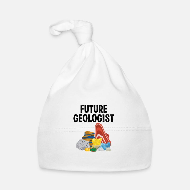 Future Geologist Organic Baby Cap