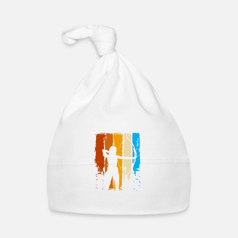 Pfeil und Bogen Bogenschießen Bogenschütze Baby Bio-Mütze