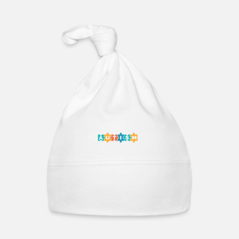Pièce de puzzle du Mois de la sensibilisation à l’autisme Bonnet bio Bébé
