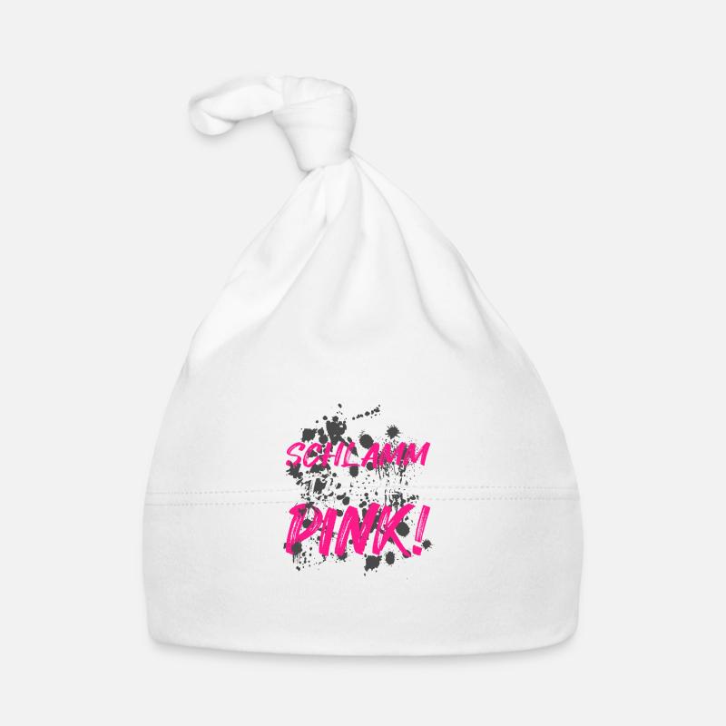 Mud est la nouvelle course dans la boue Mud Run Muddy Race Bonnet bio Bébé