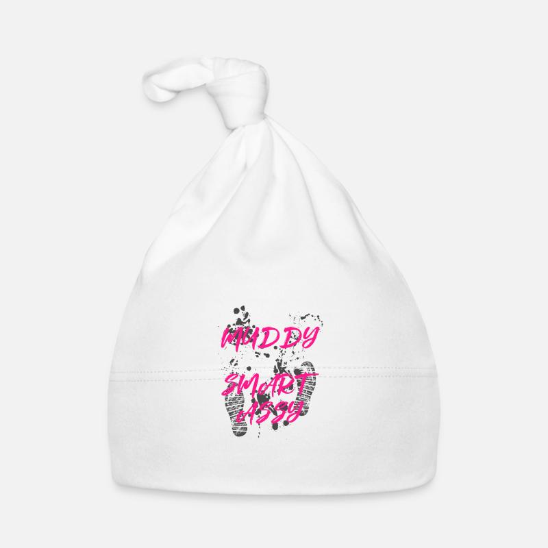 Classy muddy Schlammlauf Mud Run Muddy Race Organic Baby Cap