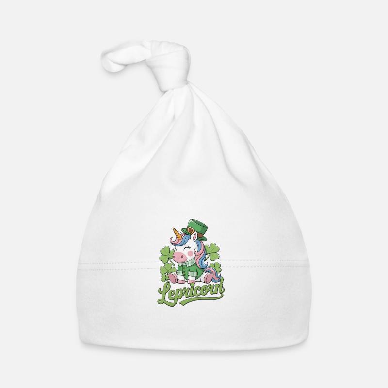 Lepricorn St. Patrick's Day Magische Vibes Baby Bio-Mütze