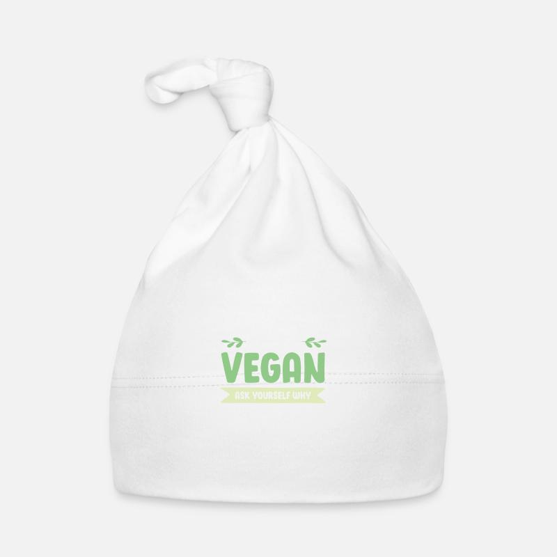 vegan veganer Baby Bio-Mütze