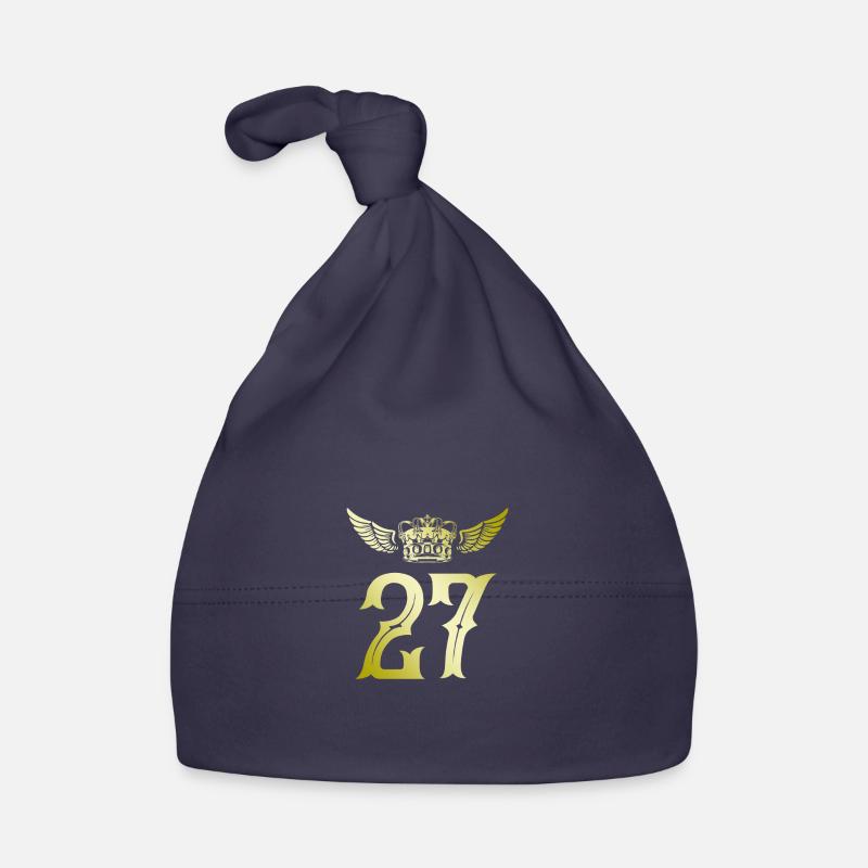 27 Couronne numérique Bonnet bio Bébé