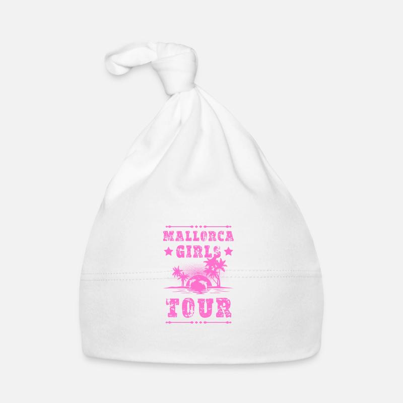 Visite des filles de Majorque Bonnet bio Bébé