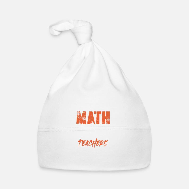 mathematics teacher Organic Baby Cap