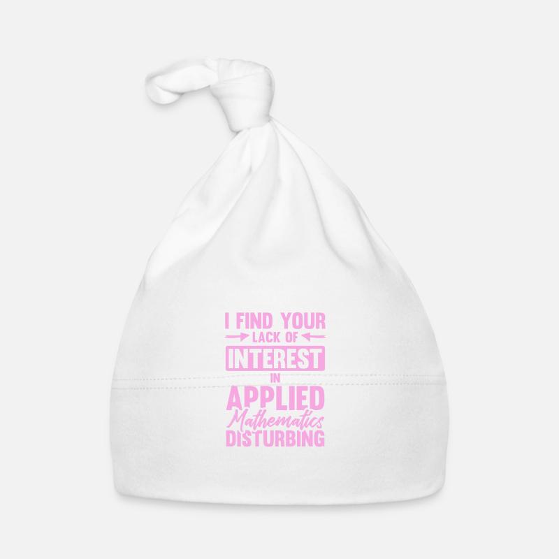 Learn mathematics Organic Baby Cap