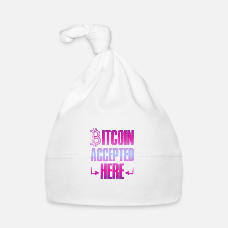 bitcoin accepted Organic Baby Cap
