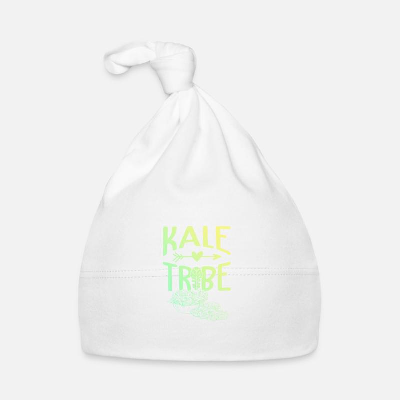 kale cabbage vegan Organic Baby Cap
