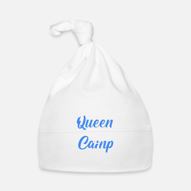queen camp camping Organic Baby Cap