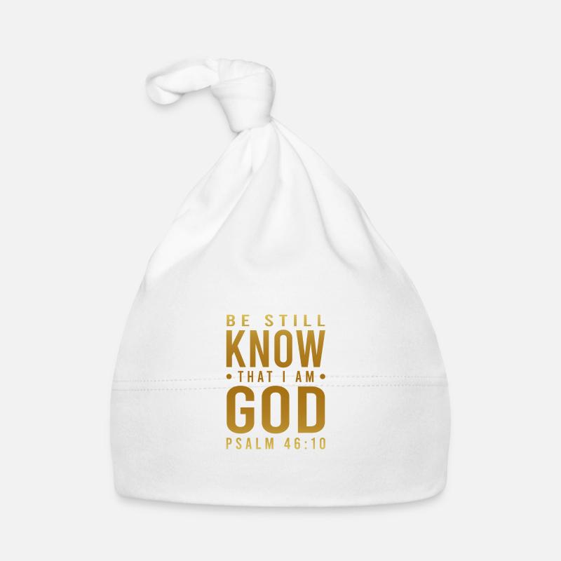 I am your God Organic Baby Cap
