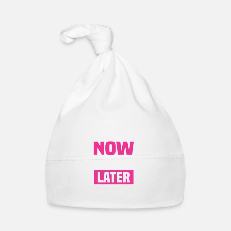 hustle relax later Organic Baby Cap