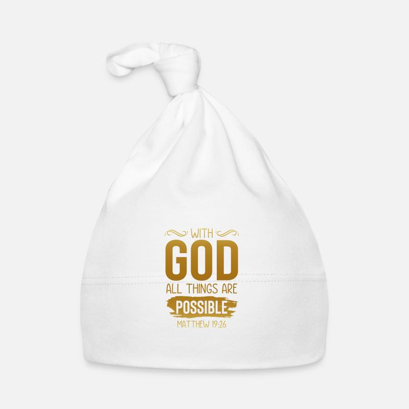 Dieu bible Bonnet bio Bébé