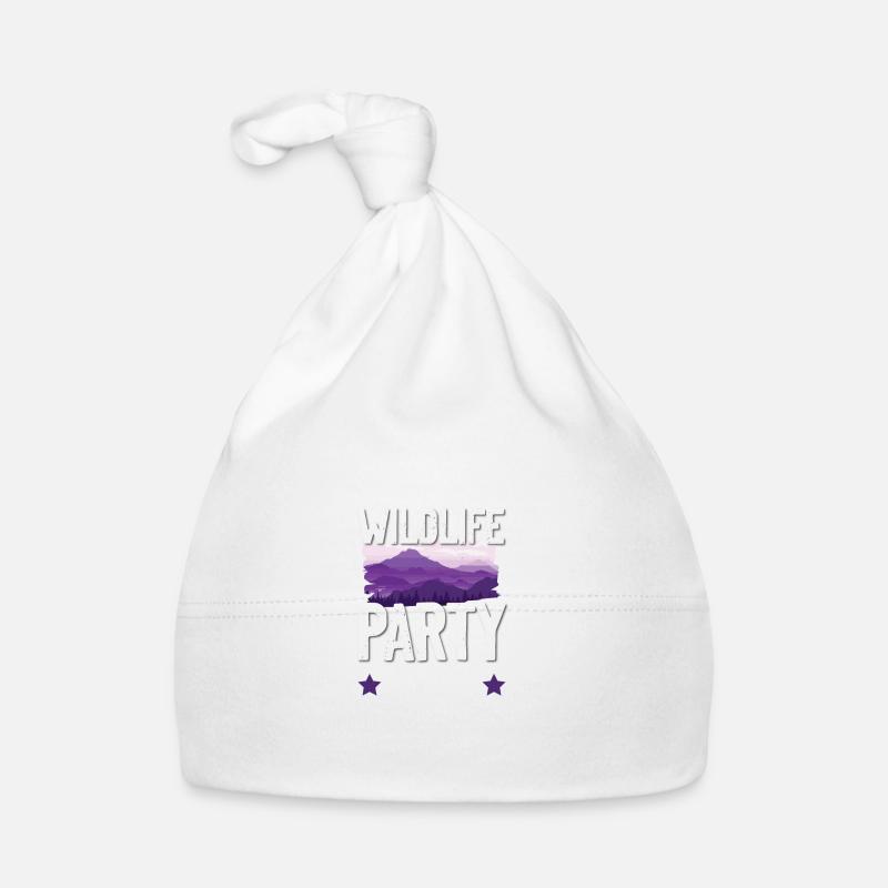 Équipe de fête de la faune Bonnet bio Bébé