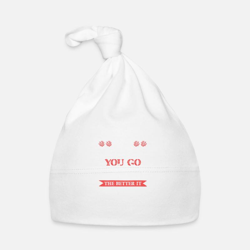 Plongée Drôle de dicton Bonnet bio Bébé