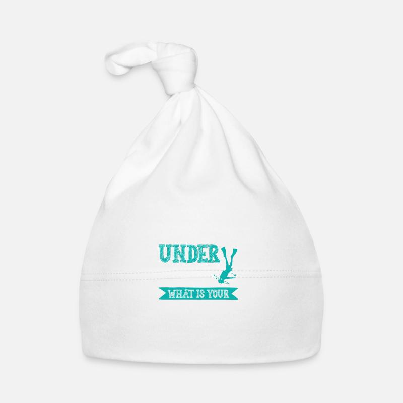 Diving Superpower Organic Baby Cap
