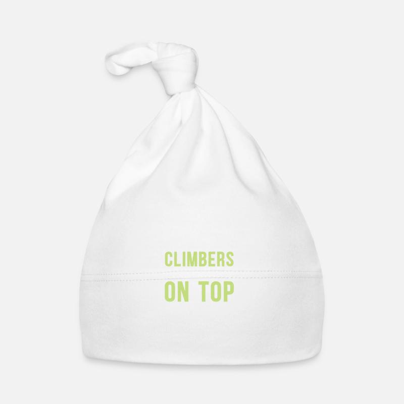 Climbing Mountain Peak Organic Baby Cap