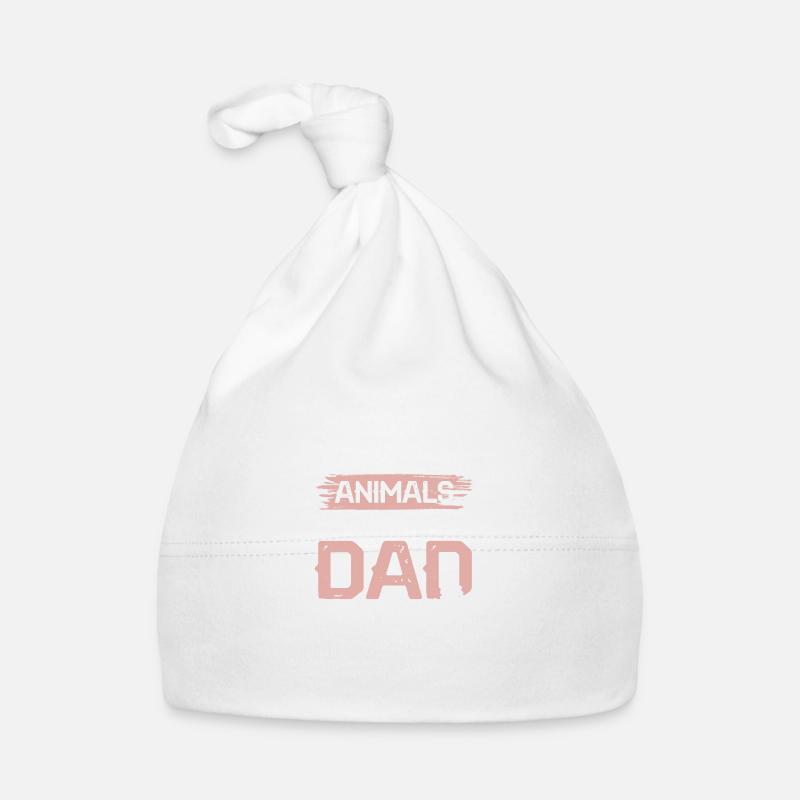 Animal rights activist dad Organic Baby Cap