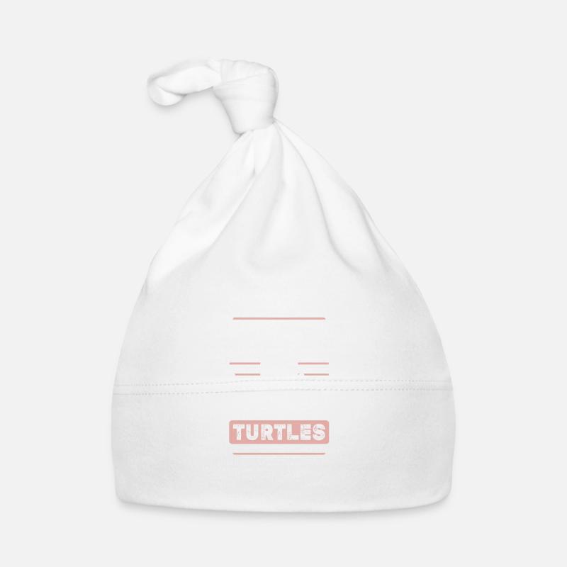 Animal rights activist turtle Organic Baby Cap