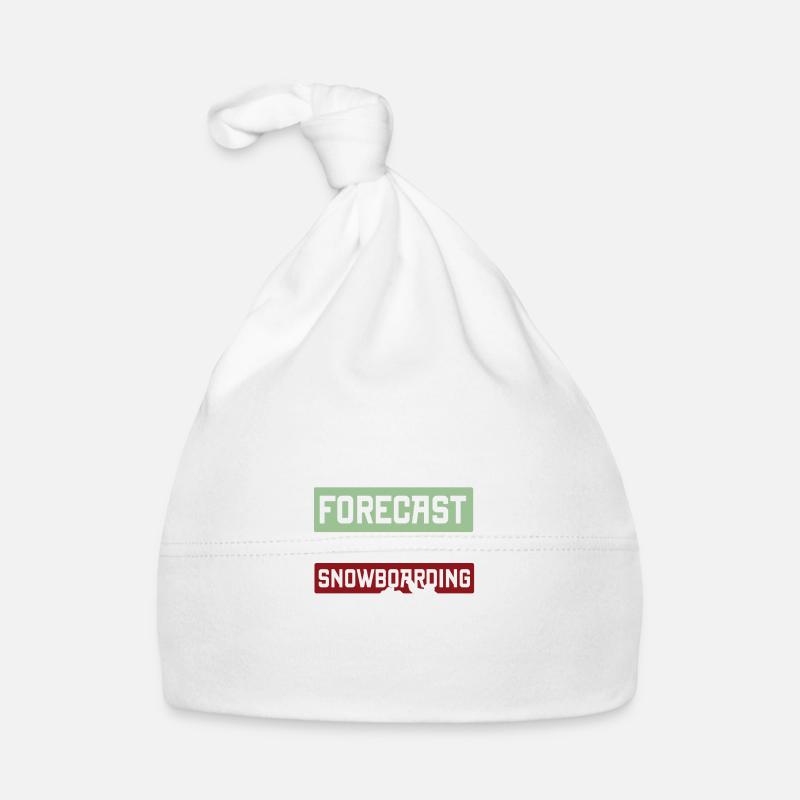 Snowboarding Weekend Organic Baby Cap