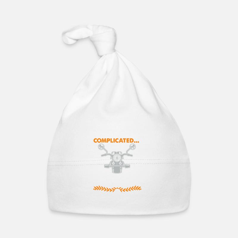 leben kompliziert motorrad Baby Bio-Mütze