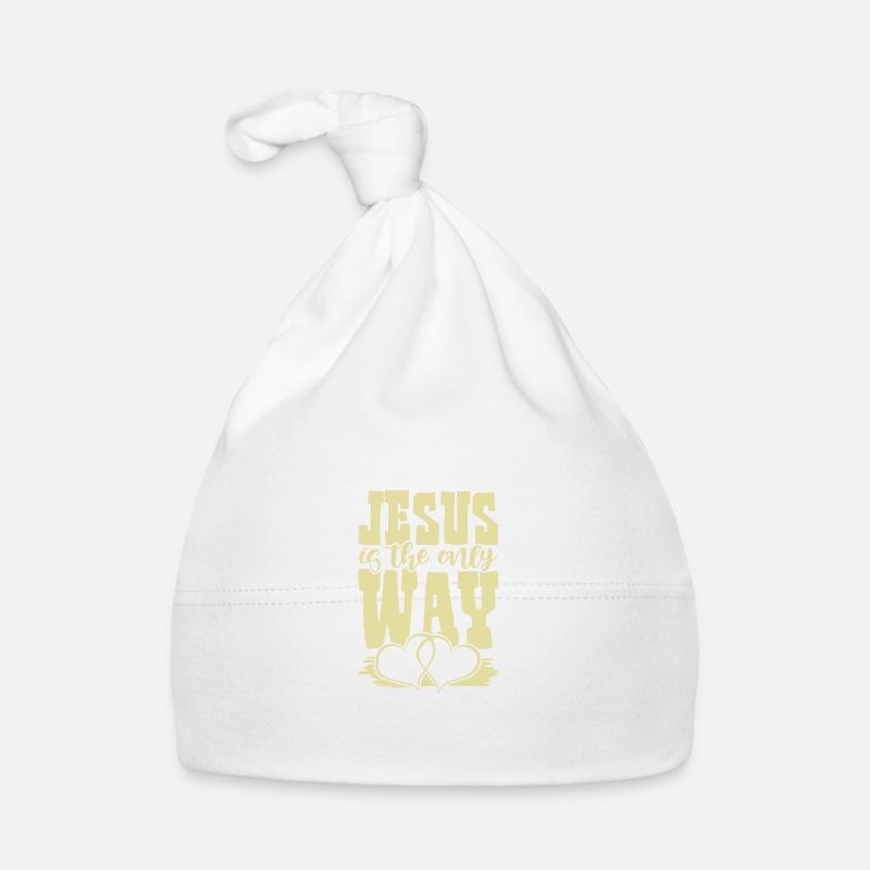 Jésus est le Chemin Bonnet bio Bébé