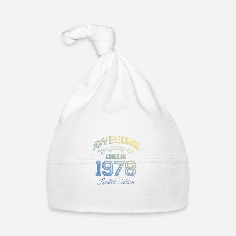 1978 awesome since Baby Bio-Mütze