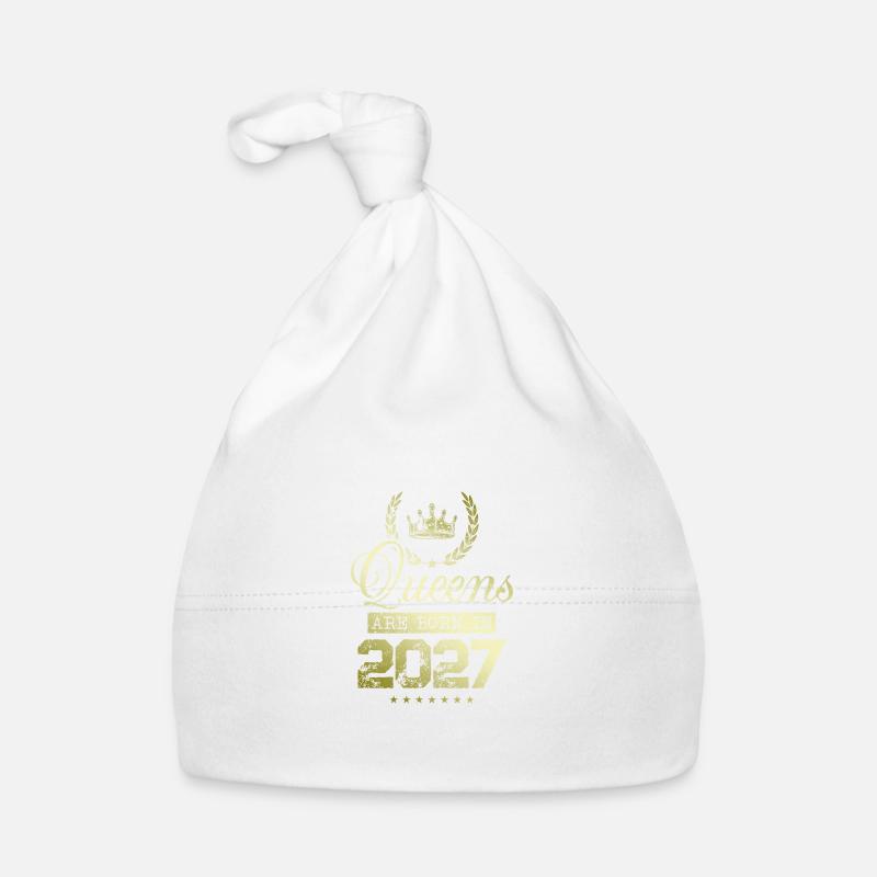 Queens nées en 2027 Bonnet bio Bébé