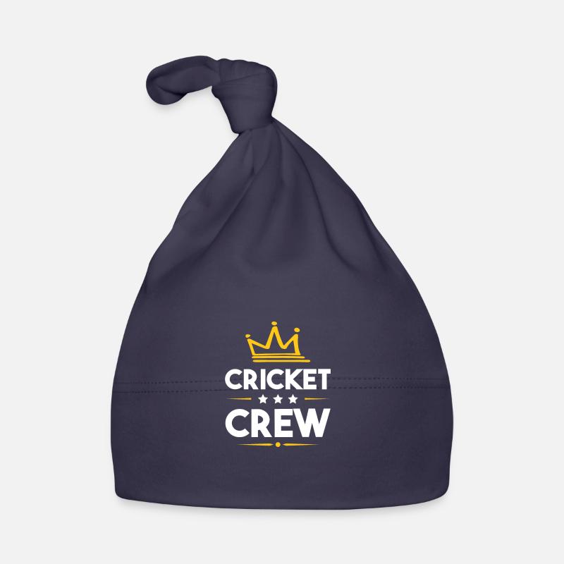 Équipe de cricket Bonnet bio Bébé