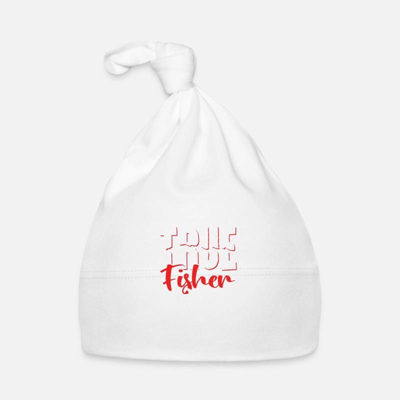 Fidèle pêcheur pêchant dicton Bonnet bio Bébé