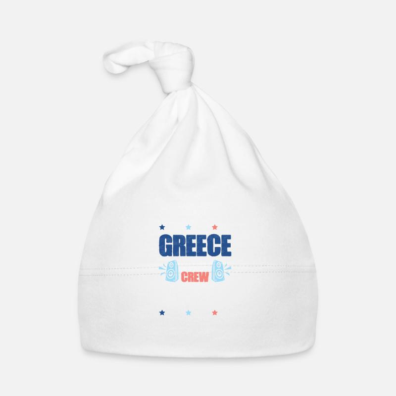 Greece Party Crew Baby Bio-Mütze
