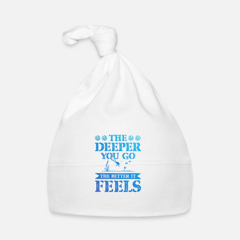 tauchen lustiger spruch Baby Bio-Mütze