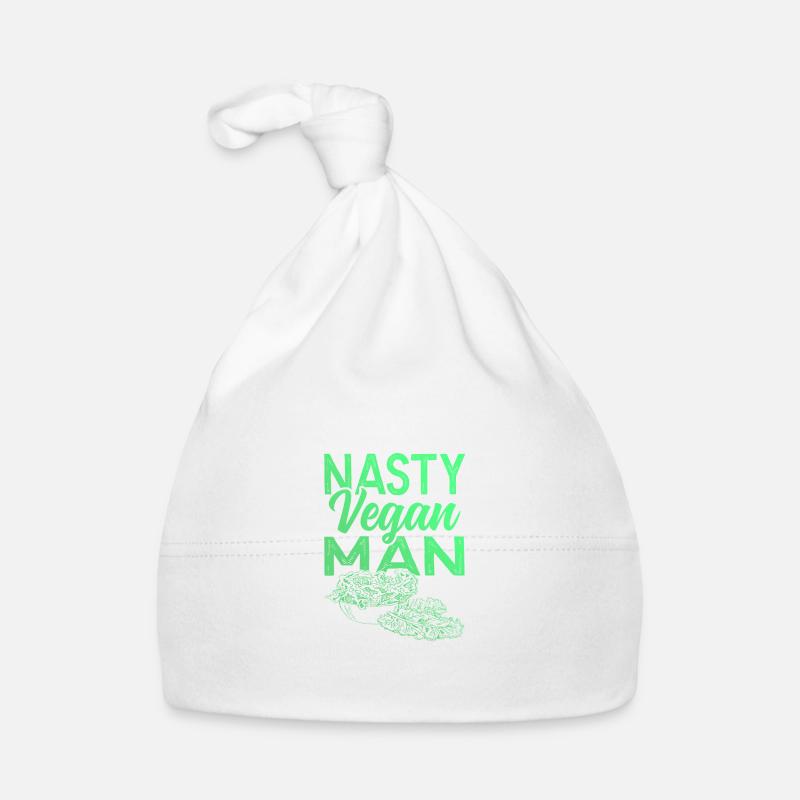 Vegan Man Organic Baby Cap