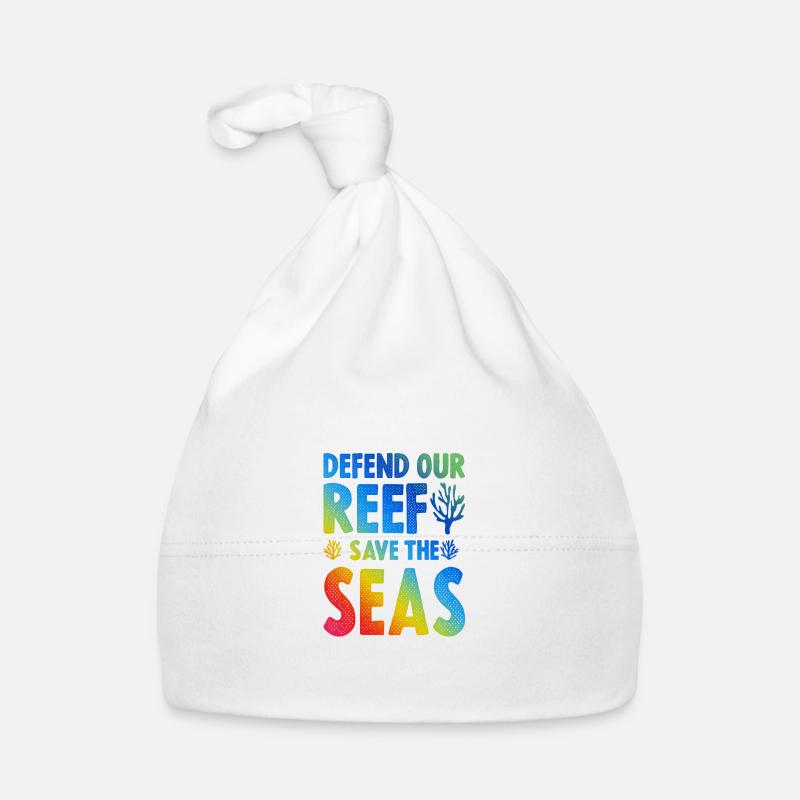 save the sea Organic Baby Cap