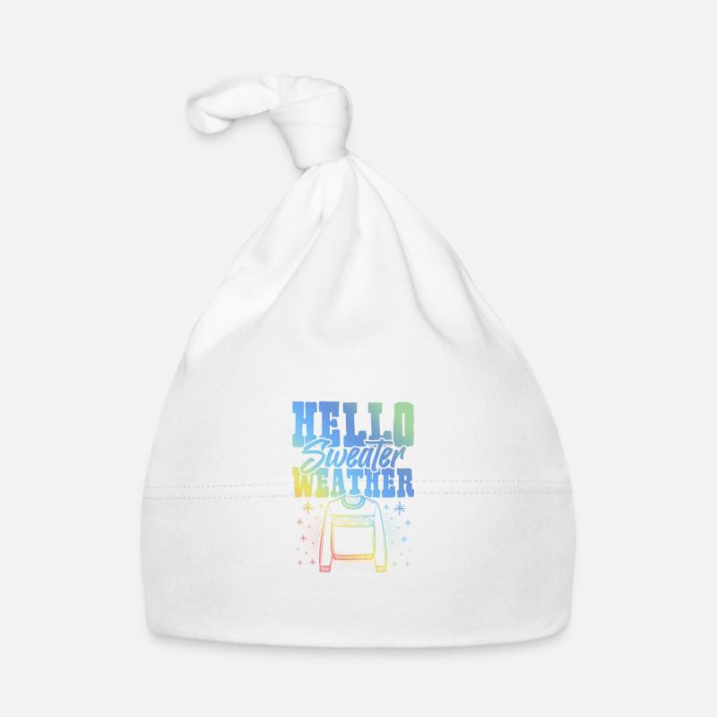 Pull Météo Hiver Bonnet bio Bébé