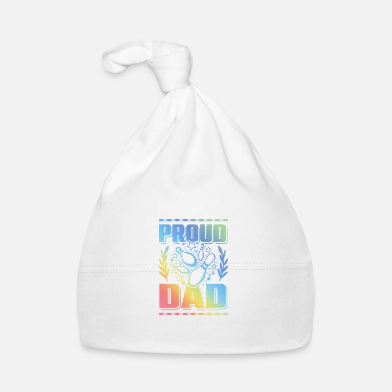 Papa Bowling Bonnet bio Bébé