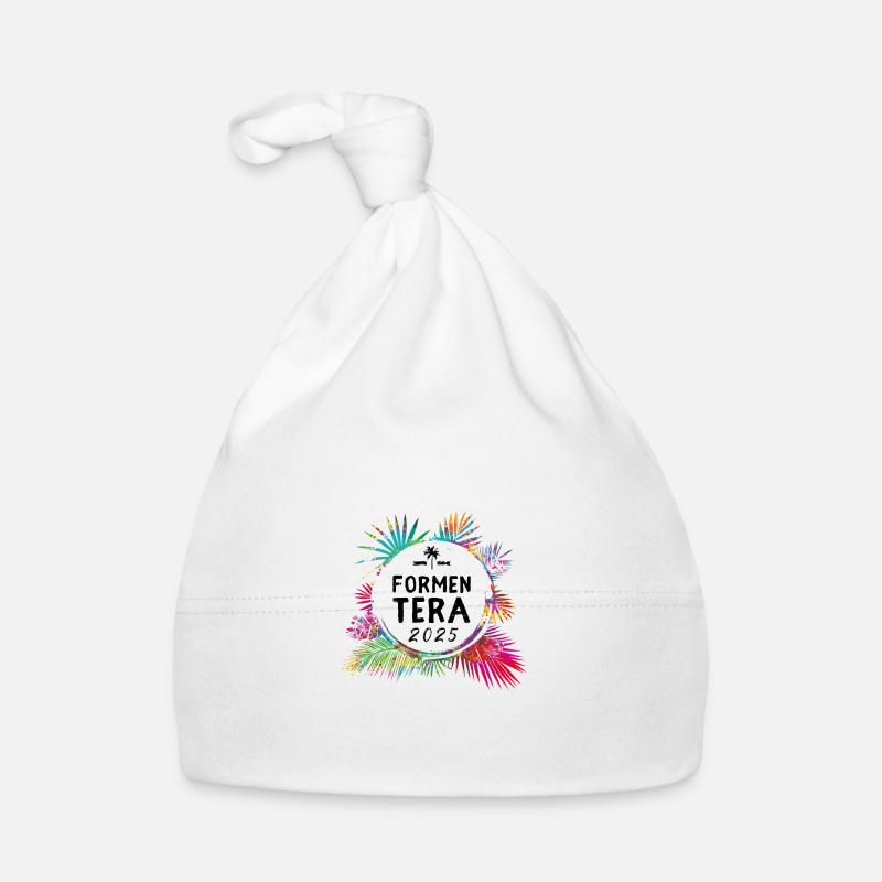 Formentera 2025 Multicoloured Organic Baby Cap