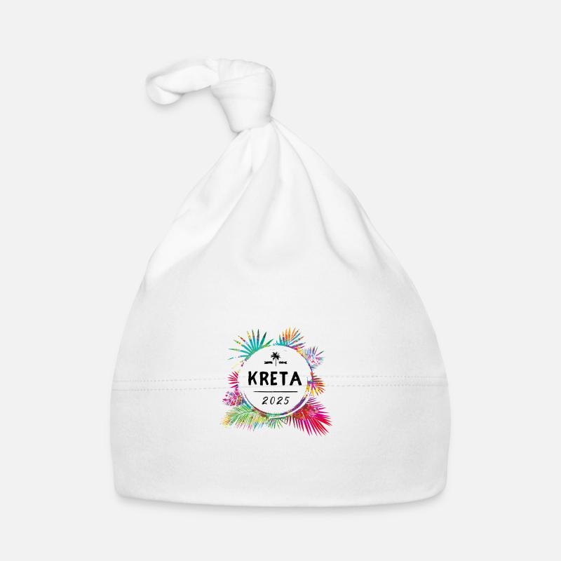 Crète 2025 Coloré Bonnet bio Bébé