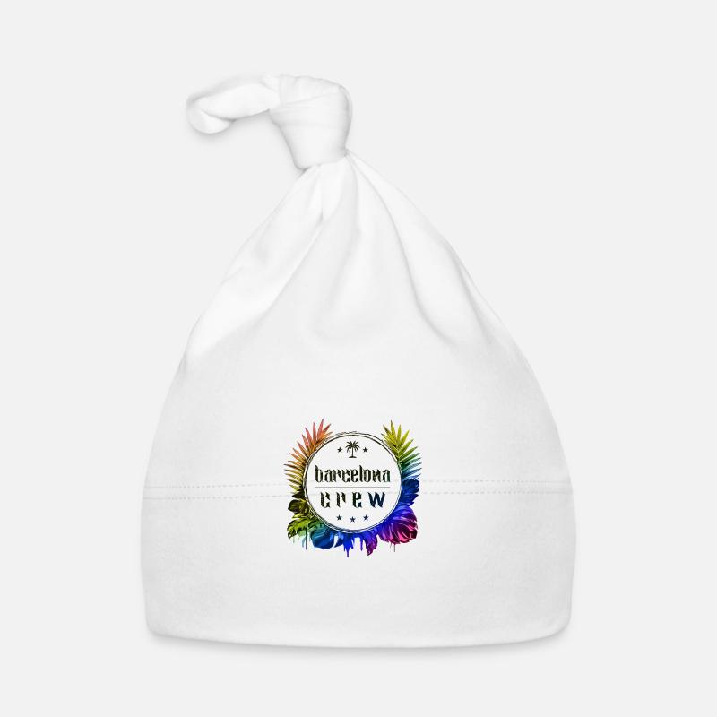 Équipage de Barcelone Coloré Bonnet bio Bébé