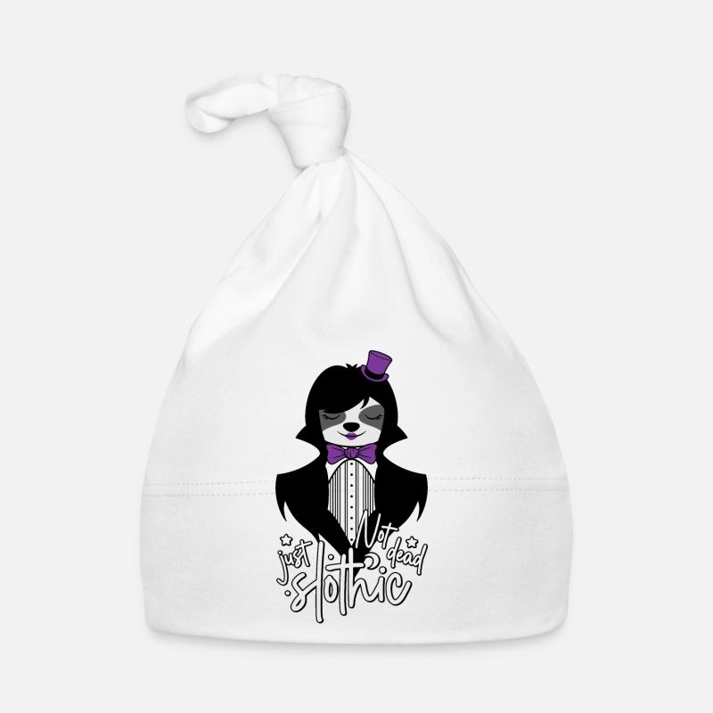 NOT DEAD JUST SLOTHIC - FAULTIER GOTH SLOTH GOTHIC Baby Bio-Mütze
