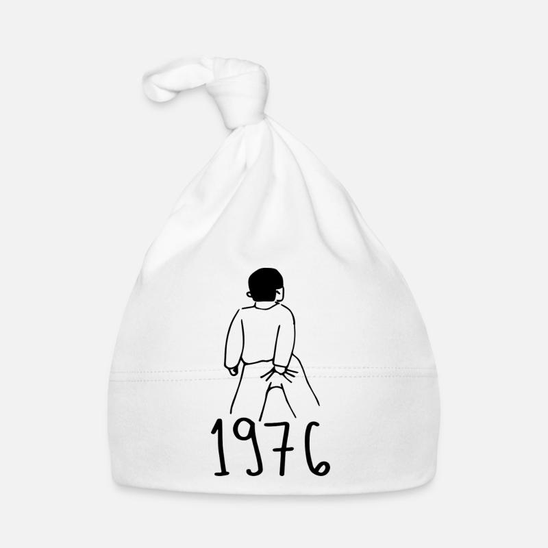 1976 Geburtstag 1976 Baby Bio-Mütze