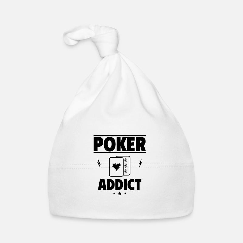 Poker-Süchtig Baby Bio-Mütze