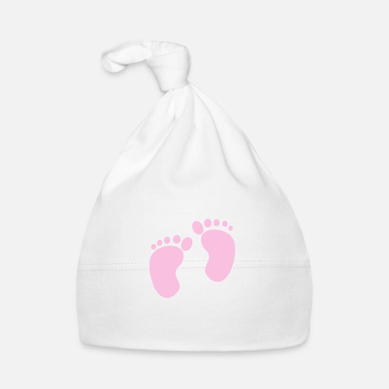 Empreintes Bonnet bio Bébé