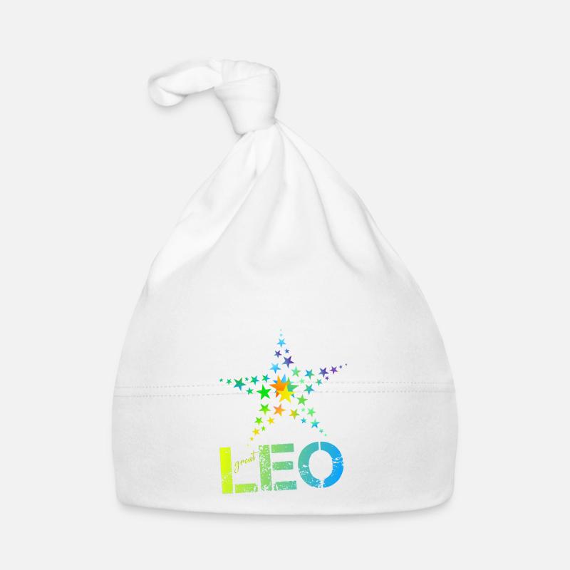 Leo Birthday Leo Organic Baby Cap