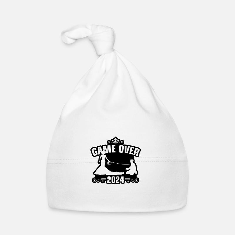Game Over 2024 Hochzeit Baby Bio-Mütze